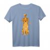 Golden Retriever Hundemotiv mit Herz - Künstlerisches Hundeshirt für Hundeliebhaber, Hundemama & Hundepapa, Perfekt als Geschenk