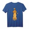Golden Retriever Hundemotiv mit Herz - Künstlerisches Hundeshirt für Hundeliebhaber, Hundemama & Hundepapa, Perfekt als Geschenk