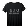 Pferd und Hund Beste Freunde Ever T-Shirt – Perfektes Geschenk für Reiter, Pferdeliebhaber und Tierfreunde