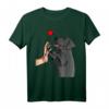 Schwarzer Labrador Retriever Black Lab Hunde T-Shirt – Süßes Hunde-Motiv für Hundeliebhaberinnen, Mama & Freundin, perfekt als Geschenk zu Geburt, Weihnachten & Muttertag