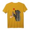 Schwarzer Labrador Retriever Black Lab Hunde T-Shirt – Süßes Hunde-Motiv für Hundeliebhaberinnen, Mama & Freundin, perfekt als Geschenk zu Geburt, Weihnachten & Muttertag