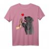 Schwarzer Labrador Retriever Black Lab Hunde T-Shirt – Süßes Hunde-Motiv für Hundeliebhaberinnen, Mama & Freundin, perfekt als Geschenk zu Geburt, Weihnachten & Muttertag