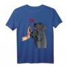 Schwarzer Labrador Retriever Black Lab Hunde T-Shirt – Süßes Hunde-Motiv für Hundeliebhaberinnen, Mama & Freundin, perfekt als Geschenk zu Geburt, Weihnachten & Muttertag