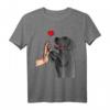 Schwarzer Labrador Retriever Black Lab Hunde T-Shirt – Süßes Hunde-Motiv für Hundeliebhaberinnen, Mama & Freundin, perfekt als Geschenk zu Geburt, Weihnachten & Muttertag
