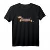 Rasender Dackel T-Shirt - Lustiges Hundemotiv für Hunde- und Dackelliebhaber, perfekt als Geschenk zu Geburtstag & Weihnachten