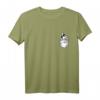 Lustiges Husky T-Shirt mit Hund, schaut aus der Brusttasche – Perfekt für Hundeliebhaber, Gassi gehen & Hundeschule