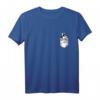 Lustiges Husky T-Shirt mit Hund, schaut aus der Brusttasche – Perfekt für Hundeliebhaber, Gassi gehen & Hundeschule