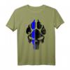 K-9 Strafverfolgung Hund Polizei Live Distressed T-Shirt – Perfekt für Polizei, Hundeliebhaber & Hundeeinheiten