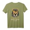 Best Dad Ever Hund Motiv T-Shirt – Lustiges Vatertags- und Geburtstagsgeschenk für Papa, Vater und Opa
