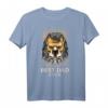 Best Dad Ever Hund Motiv T-Shirt – Lustiges Vatertags- und Geburtstagsgeschenk für Papa, Vater und Opa
