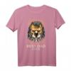 Best Dad Ever Hund Motiv T-Shirt – Lustiges Vatertags- und Geburtstagsgeschenk für Papa, Vater und Opa