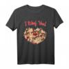 Pug I Woof You Hund T-Shirt - Herzmotiv für Hunde Valentinstag Geschenk, Gassi Outfit & Hundeliebhaber Geschenkidee