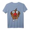 Lustiges Hunde Kostüm für Fasching - Witziges T-Shirt mit Clownshund Motiv, perfekt für Partys, Karneval & als Geschenk