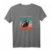 Da Hund woars Katzen Design mit schwarzer Katze - Humorvolles T-Shirt für Katzenmamas und Katzenpapas
