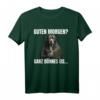 Guten Morgen? Ganz Dünnes Eis Kaffee Hund Pitbull T-Shirt – Lustiges Spruchshirt für Morgenmuffel, Büro & Home Office
