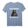 Guten Morgen? Ganz Dünnes Eis Kaffee Hund Pitbull T-Shirt – Lustiges Spruchshirt für Morgenmuffel, Büro & Home Office