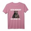 Guten Morgen? Ganz Dünnes Eis Kaffee Hund Pitbull T-Shirt – Lustiges Spruchshirt für Morgenmuffel, Büro & Home Office