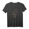 Damen Pusteblume T-Shirt mit Katzen und Hunden – Lässiges Sommer- und Frühlingsoutfit für Frauen, Kinder und Tierliebhaber