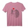 Igel Liebe Kinder Damen Mädchen T-Shirt – Perfektes Geschenk für Igel-Liebhaber zu Weihnachten und Geburtstag