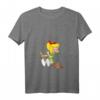 HapDeer Retro V-Ausschnitt T-Shirt – Stilvolles Geschenk für Abenteuer, Freundschaft & Familie