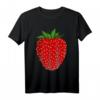 Erdbeere Kostüm T-Shirt Berry Sweet für Halloween, Karneval & Mottopartys – Niedliches Obst Kostüm mit Accessoire