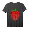 Erdbeere Kostüm T-Shirt Berry Sweet für Halloween, Karneval & Mottopartys – Niedliches Obst Kostüm mit Accessoire