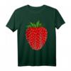 Erdbeere Kostüm T-Shirt Berry Sweet für Halloween, Karneval & Mottopartys – Niedliches Obst Kostüm mit Accessoire