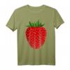 Erdbeere Kostüm T-Shirt Berry Sweet für Halloween, Karneval & Mottopartys – Niedliches Obst Kostüm mit Accessoire