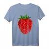 Erdbeere Kostüm T-Shirt Berry Sweet für Halloween, Karneval & Mottopartys – Niedliches Obst Kostüm mit Accessoire