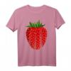 Erdbeere Kostüm T-Shirt Berry Sweet für Halloween, Karneval & Mottopartys – Niedliches Obst Kostüm mit Accessoire