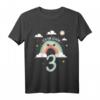 Kinder 3. Geburtstag Regenbogen T-Shirt – Niedliches Geburtstagsgeschenk für Dreijährige Jungen und Mädchen