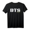 BTS Shirt - Klassisches K-Pop Band T-Shirt mit doppelt genähtem Saum für Fans und Streetwear-Liebhaber