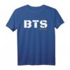 BTS Shirt - Klassisches K-Pop Band T-Shirt mit doppelt genähtem Saum für Fans und Streetwear-Liebhaber