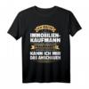 Immobilienkaufmann Ausbildung T-Shirt – Lustiges Motivationsshirt für Azubis, Prüfungsvorbereitung & Abschluss