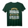 Immobilienkaufmann Ausbildung T-Shirt – Lustiges Motivationsshirt für Azubis, Prüfungsvorbereitung & Abschluss