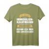Immobilienkaufmann Ausbildung T-Shirt – Lustiges Motivationsshirt für Azubis, Prüfungsvorbereitung & Abschluss
