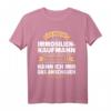 Immobilienkaufmann Ausbildung T-Shirt – Lustiges Motivationsshirt für Azubis, Prüfungsvorbereitung & Abschluss