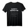 Sicherheitsinspektor - Lustiges Wörterbuch-Definition T-Shirt für Kollegen und Sicherheitsmitarbeiter