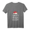 Damen Weihnachtsmann Lieblings Makler Immobilienmakler Geschenk T-Shirt mit V-Ausschnitt – Perfekt für Weihnachten & Immobilienprofis