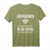 WLAN Aufräumen faul Teenager T-Shirt mit Spruch – Lustiges Geschenk für Jugendliche, Familie & Geburtstag