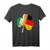 St. Patrick's Day T-Shirt mit Shamrock, Flaggen von Irland und Deutschland – Für Paraden & Freundschaftsfeiern