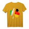 St. Patrick's Day T-Shirt mit Shamrock, Flaggen von Irland und Deutschland – Für Paraden & Freundschaftsfeiern