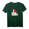 I Love CO2 Kohlendioxid T-Shirt – Für Naturwissenschaftler, Skeptiker & Umweltbewusste zum Klimawandel & CO2 Bewusstsein