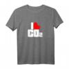 I Love CO2 Kohlendioxid T-Shirt – Für Naturwissenschaftler, Skeptiker & Umweltbewusste zum Klimawandel & CO2 Bewusstsein