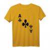 Kreuz As Poker & Kartenspiel T-Shirt – Perfektes Geschenk für Zocker, Fasching, Karneval & Spieleabende