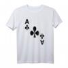Kreuz As Poker & Kartenspiel T-Shirt – Perfektes Geschenk für Zocker, Fasching, Karneval & Spieleabende
