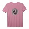 AI Free T-Shirt - Kein künstliche Intelligenz, Retro Sci-Fi Design, klassisch geschnitten, für Technik- und KI-Gegner