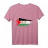 Vintage Palestine American Flag T-Shirt – Perfekt für Weihnachten, Halloween & Neujahr, Kulturelles Geschenk für Männer & Frauen