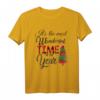 Niedlicher Weihnachtsbaum mit Spruch 'It's The Most Wonderful Time of The Year' - Festliches T-Shirt für Weihnachten, Halloween und Saison-Feiern