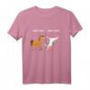 Lustiges Kinder T-Shirt mit Tante & Neffe Motiv - Pferd & Unicorn, Nichte & Neffe Geschenkidee für Jungen & Mädchen